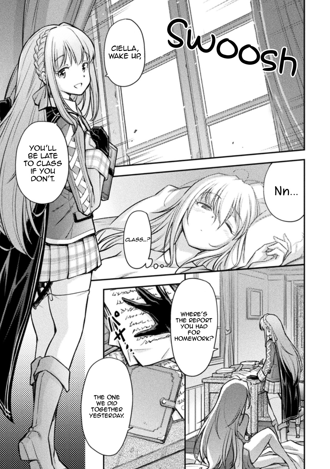 School Life Of A Mercenary Girl Vol.1 Chapter 1: Off To The Capital - Picture 1