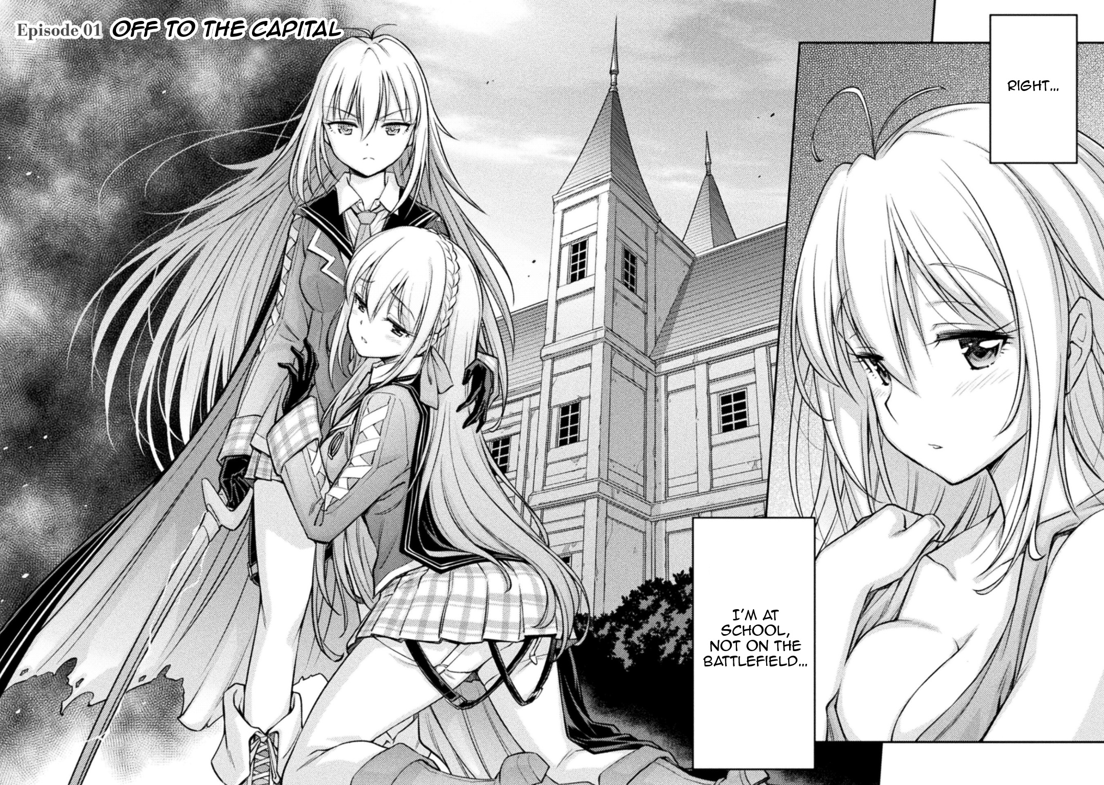 School Life Of A Mercenary Girl Vol.1 Chapter 1: Off To The Capital - Picture 2