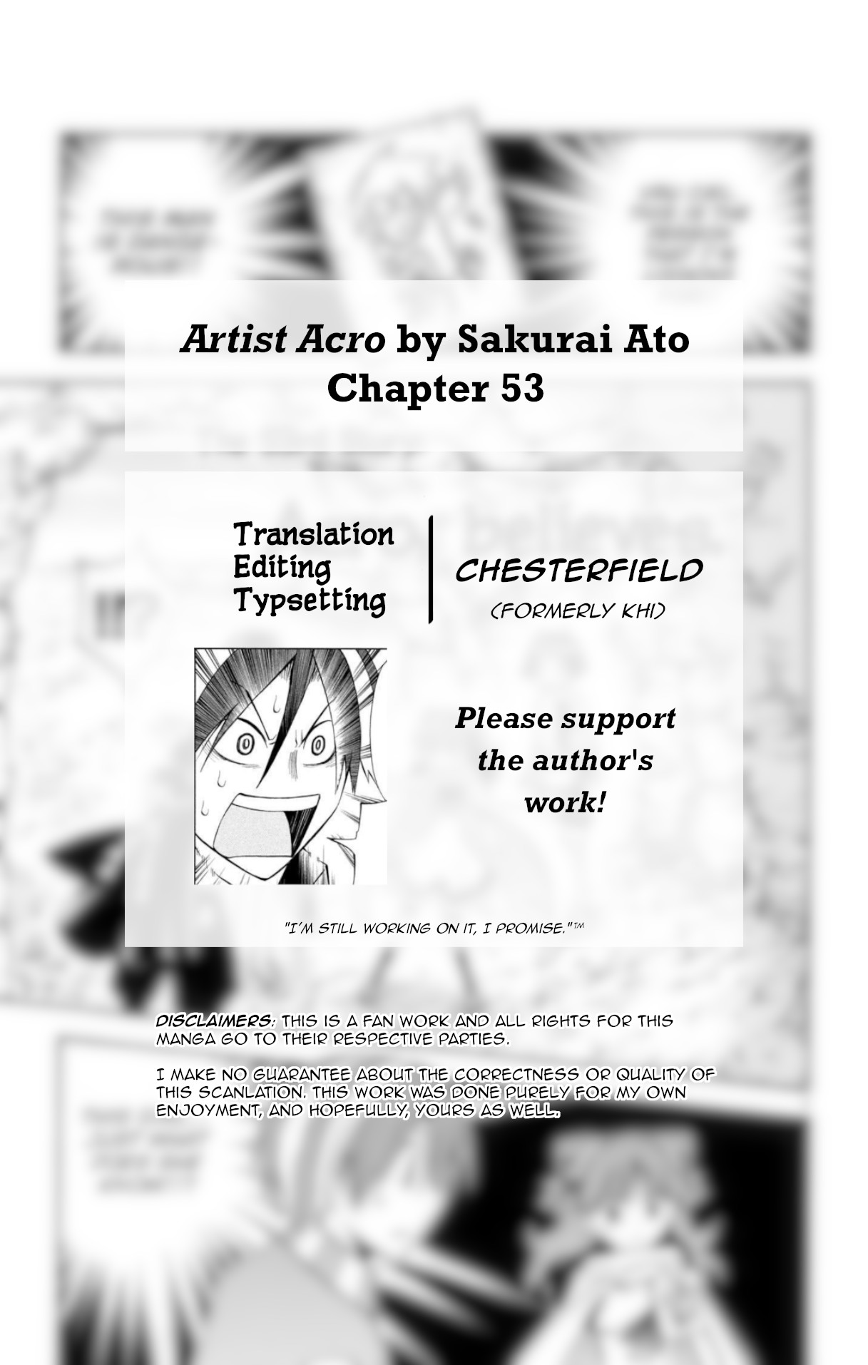 Artist Acro Vol.6 Chapter 53: Acro, Believes - Picture 2