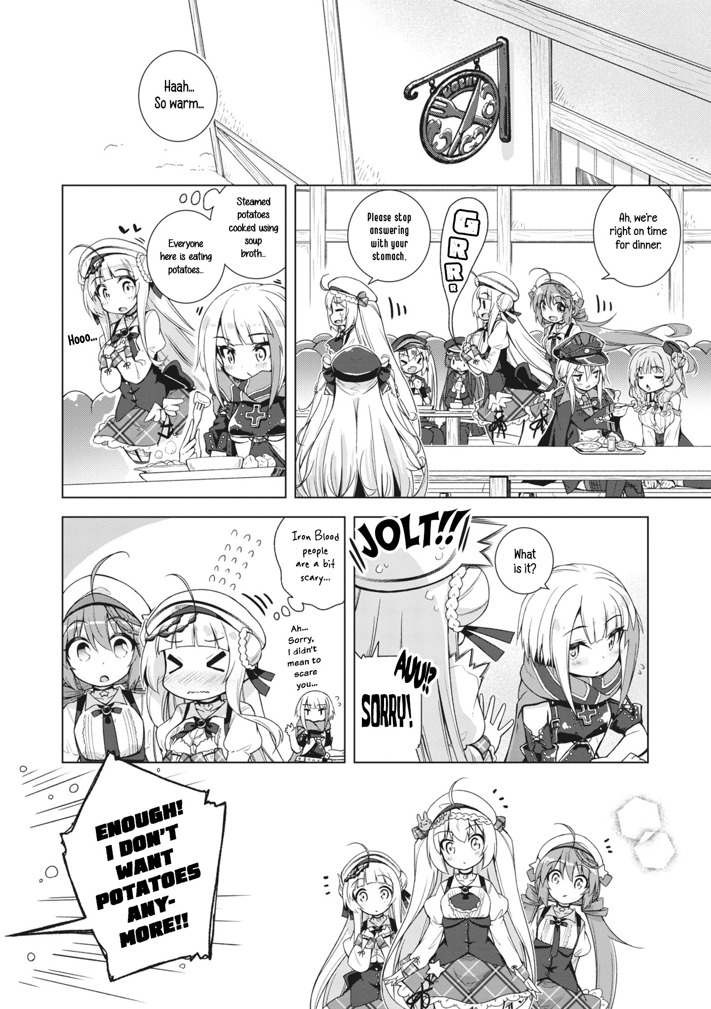 Azur Lane Smile Dish! Vol.2 Chapter 8: Iron Blood's Eyas And Her First Time Cooking - Picture 2