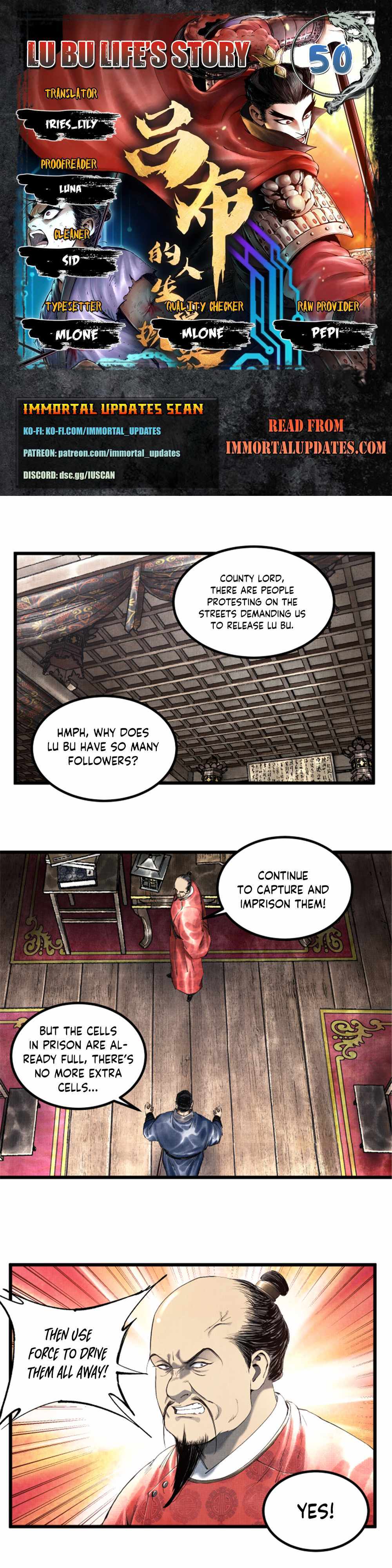 Lu Bu’S Life Story Chapter 50 - Picture 1