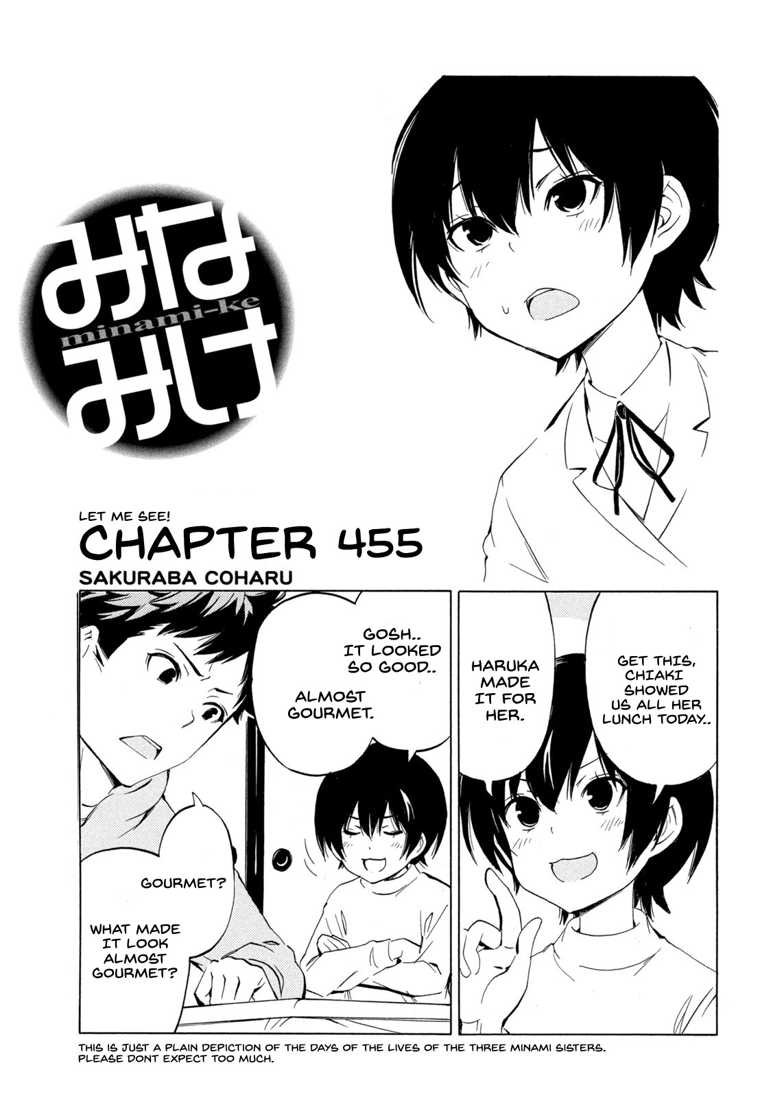 Minami-Ke Chapter 455: Let Me See! - Picture 1