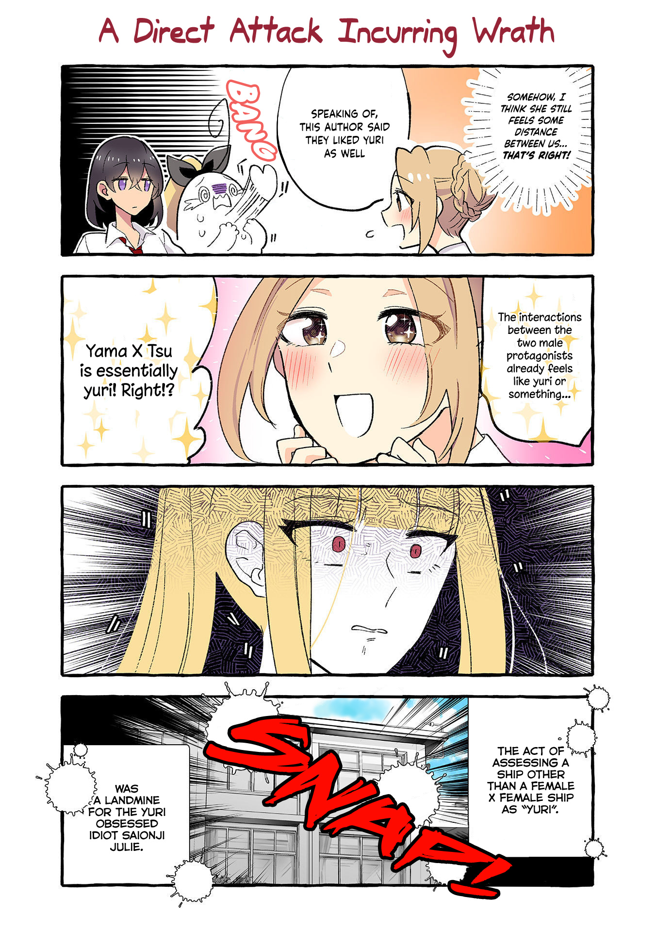As A Result Of A Classmate's Obsession With Yuri, I Was Exposed As An Author Chapter 134 - Picture 2