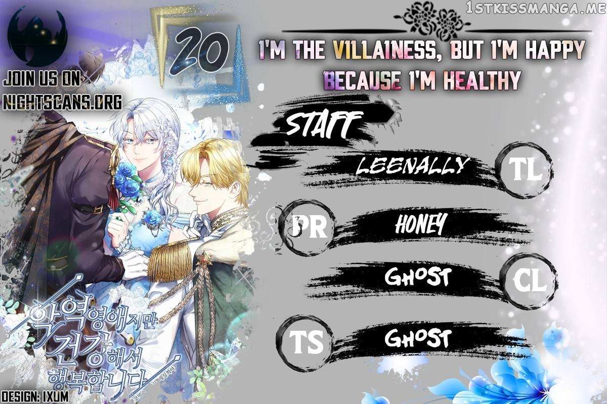 I’M The Villainess, But I’M Happy Because I’M Healthy Chapter 20 - Picture 1