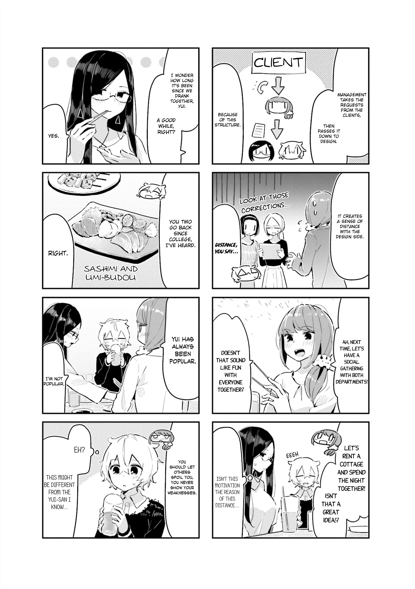 Hogushite, Yui-San Vol.1 Chapter 4: Delicious After-Overtime Sake - Picture 3