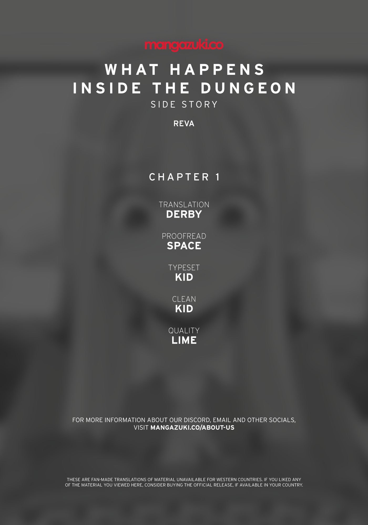 What Happens Inside The Dungeon Chapter 111: Side Story - Chapter 1 - Picture 1
