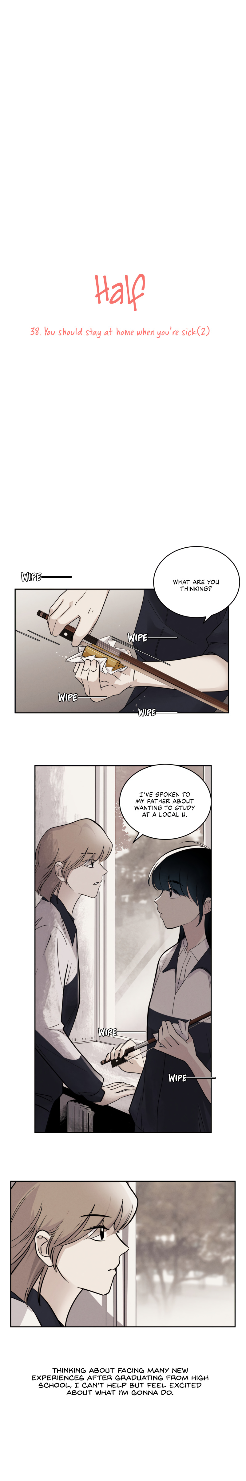 Half Chapter 38: You Should Stay At Home When You're Sick (2) - Picture 2