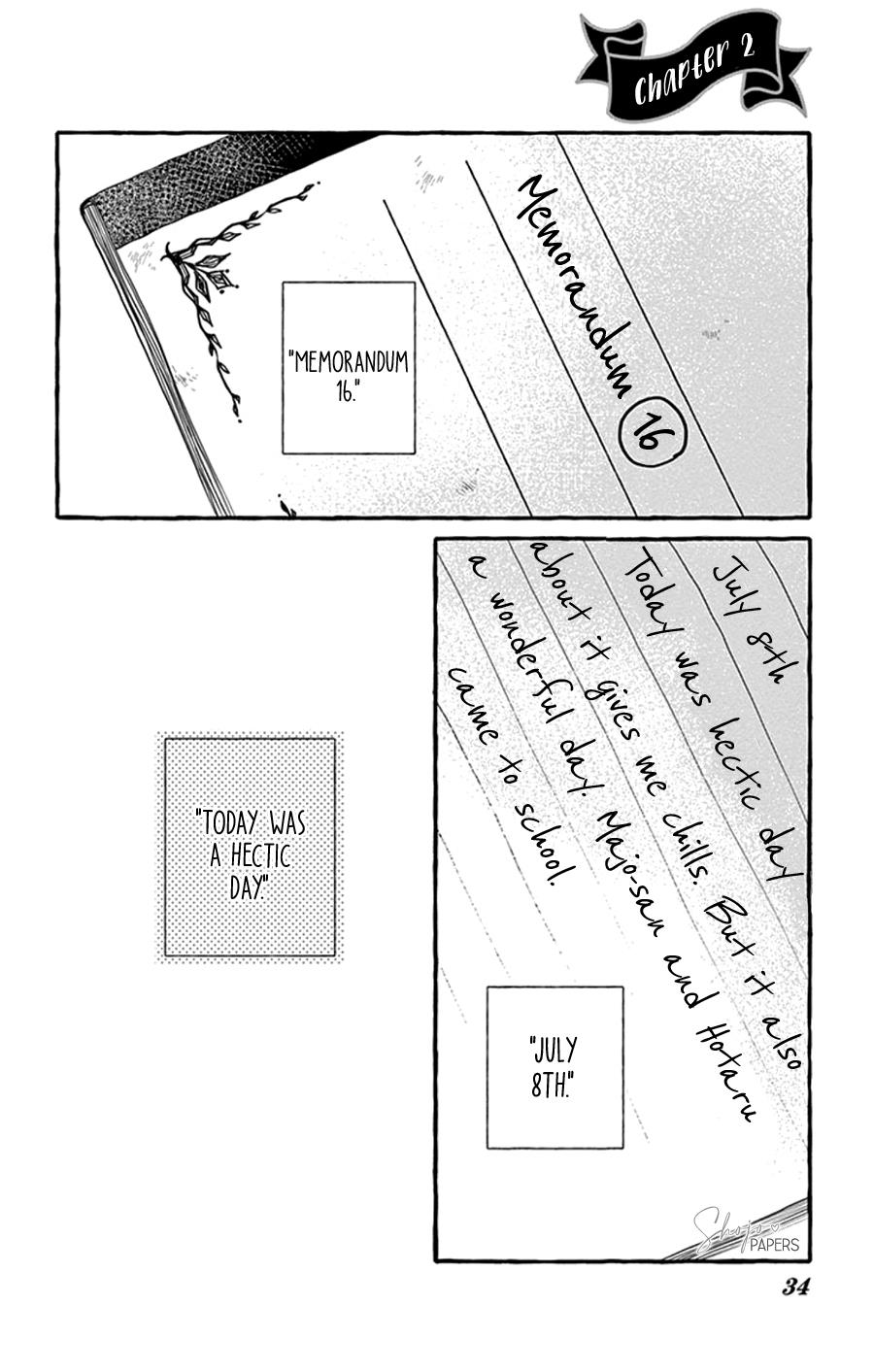 Boku To Majo Ni Tsuite No Bibouroku - Page 2