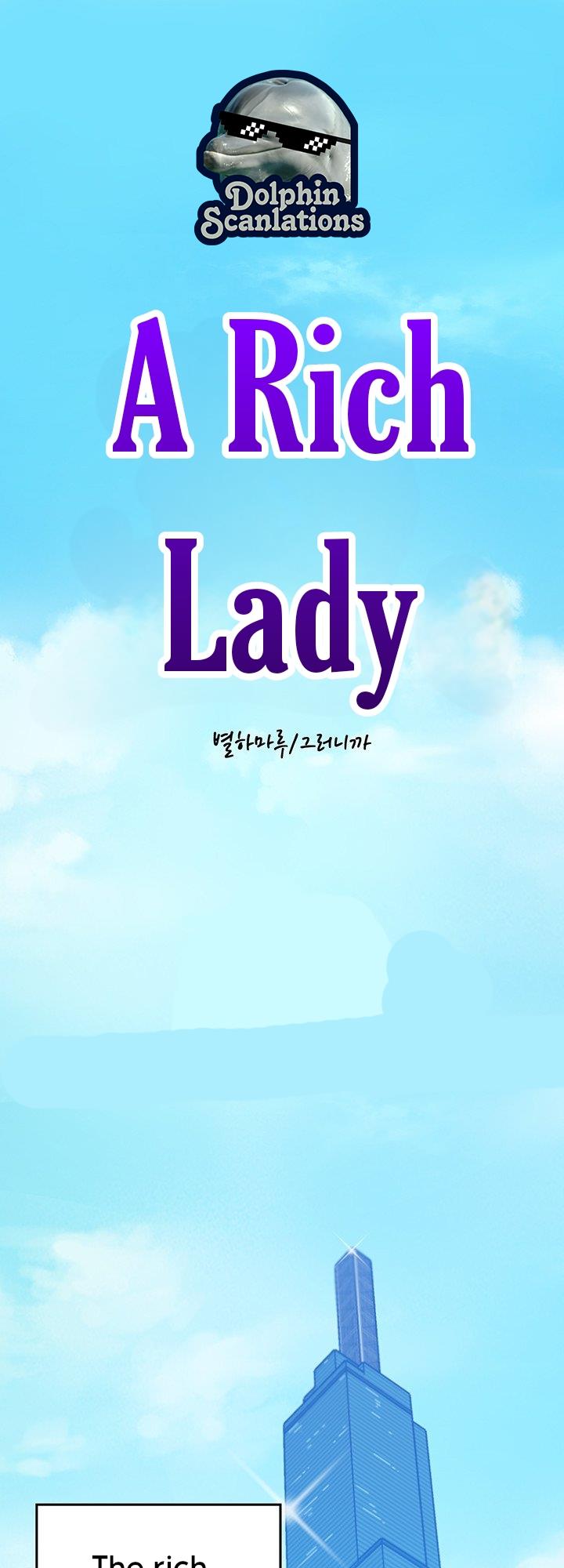 A Rich Lady Chapter 1 - Picture 1