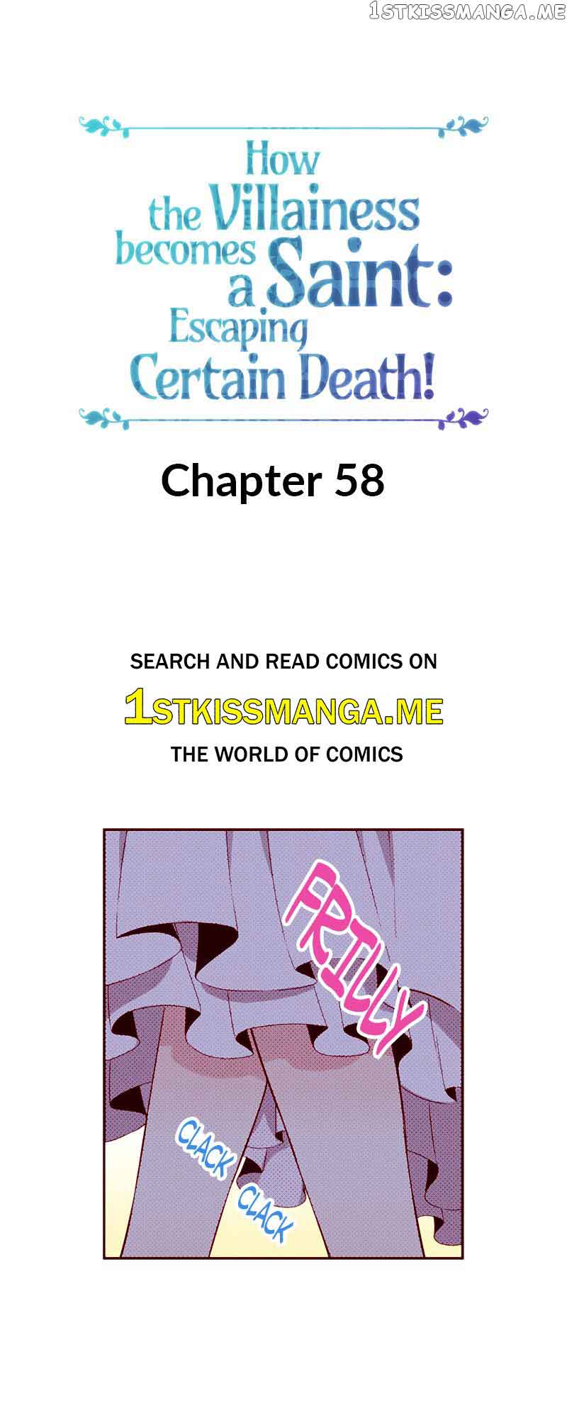 How The Villainess Becomes A Saint: Escaping Certain Death! Chapter 58 - Picture 2