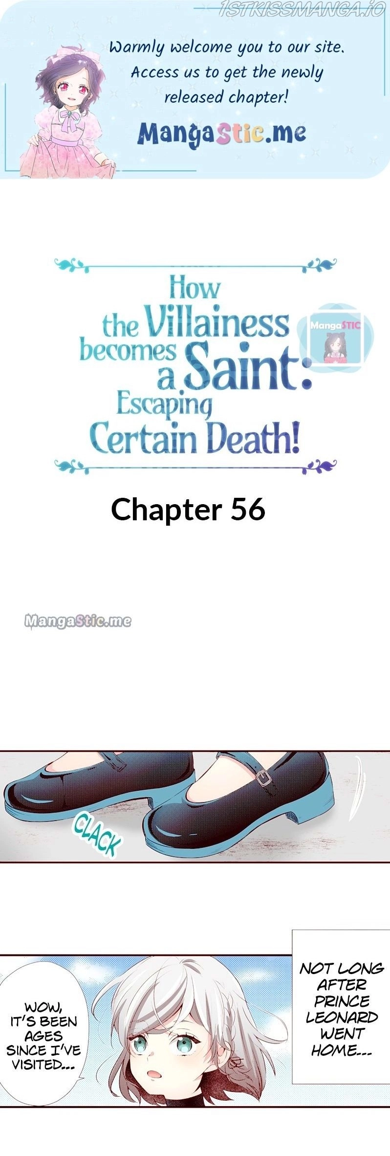 How The Villainess Becomes A Saint: Escaping Certain Death! Chapter 56 - Picture 1