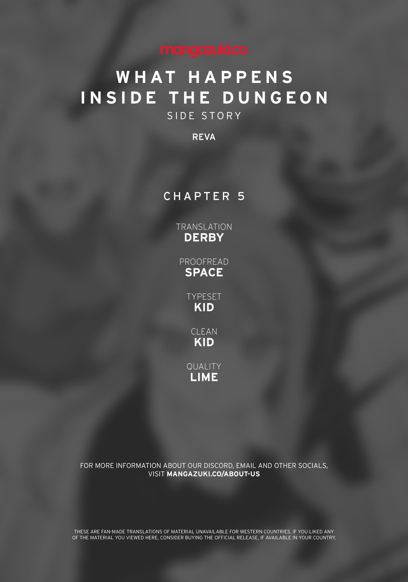 What Happens Inside The Dungeon Chapter 115: Side Story - Chapter 5 - Picture 1