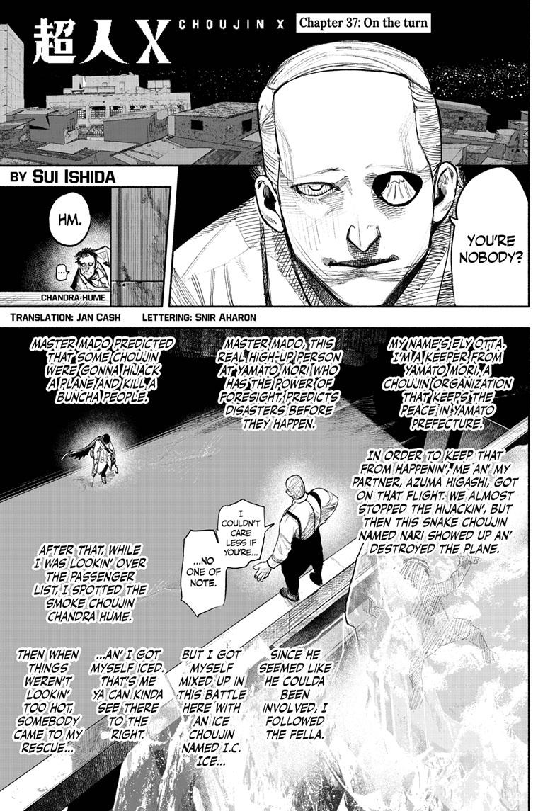 Choujin X Chapter 37 - Picture 1