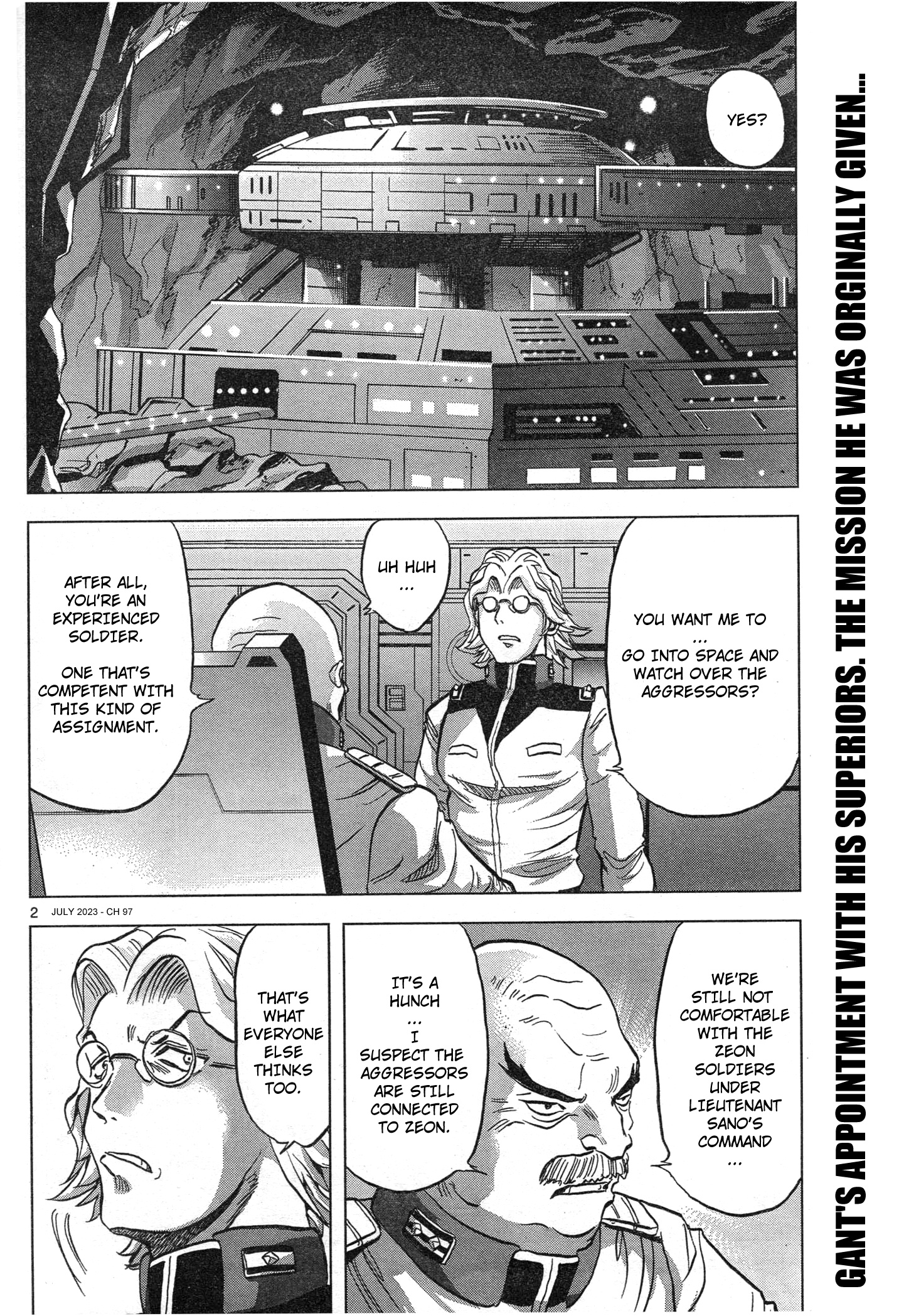 Mobile Suit Gundam Aggressor Chapter 97 - Picture 2