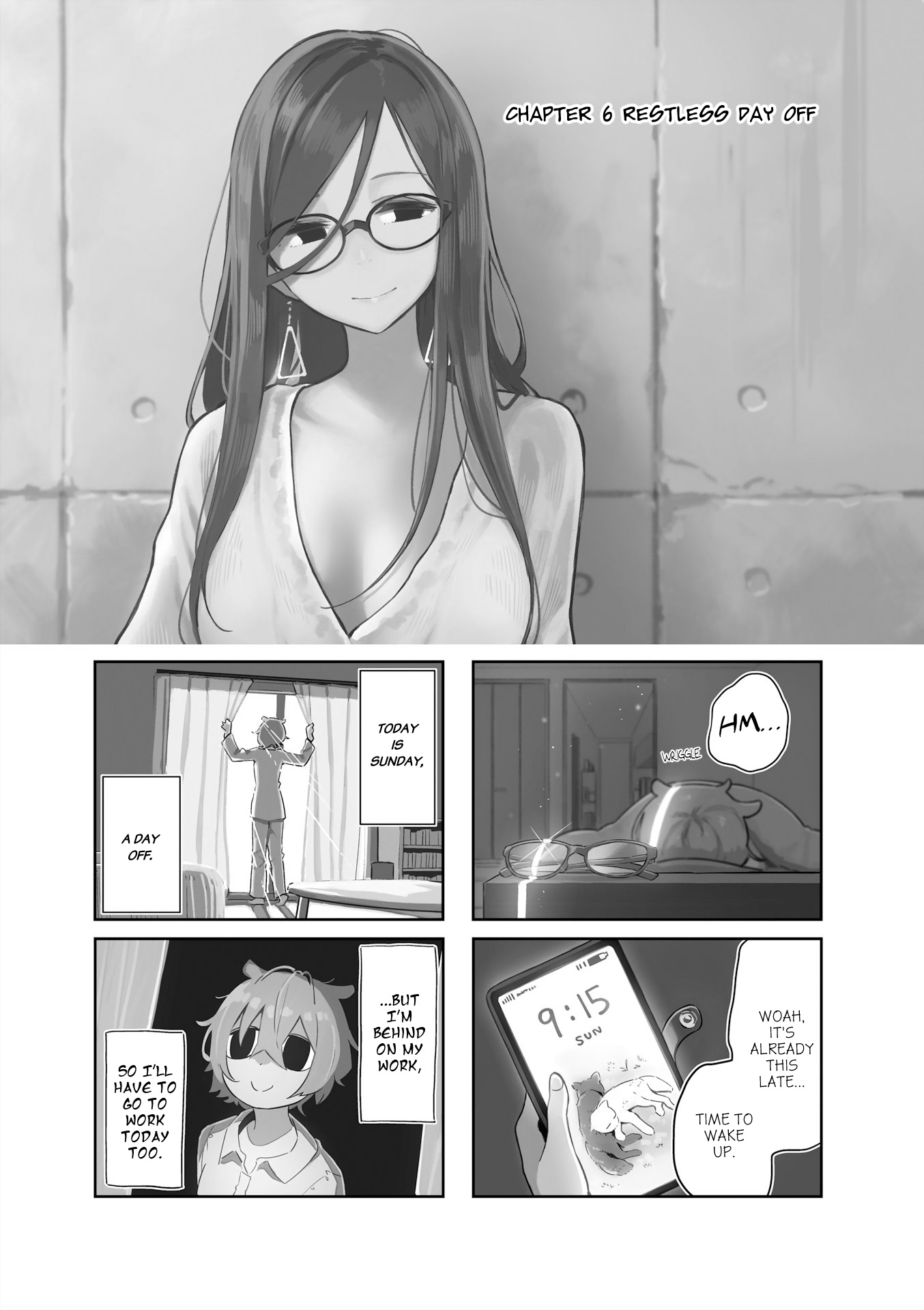 Hogushite, Yui-San Vol.1 Chapter 6: Restless Day Off - Picture 1