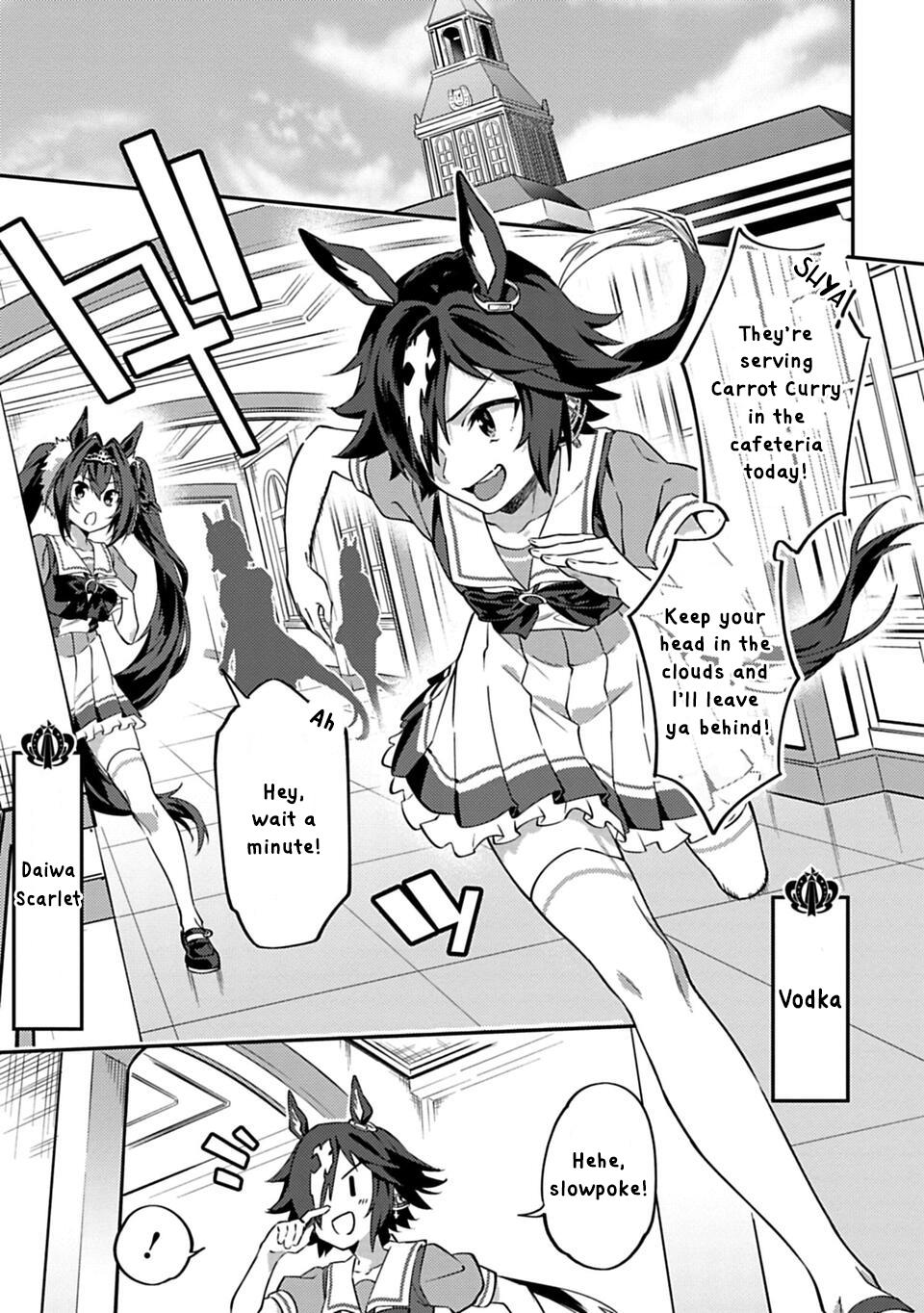 Uma Musume Pretty Derby: Uma Musumeshi Vol.1 Chapter 4 - Picture 1