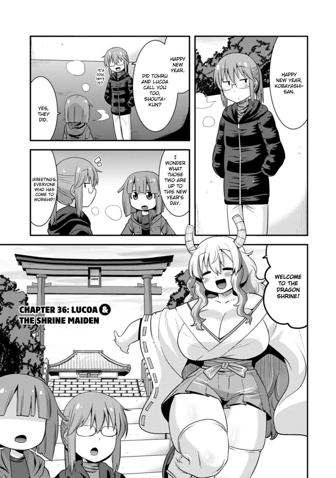 Miss Kobayashi's Dragon Maid: Lucoa Is My Xx - Page 1