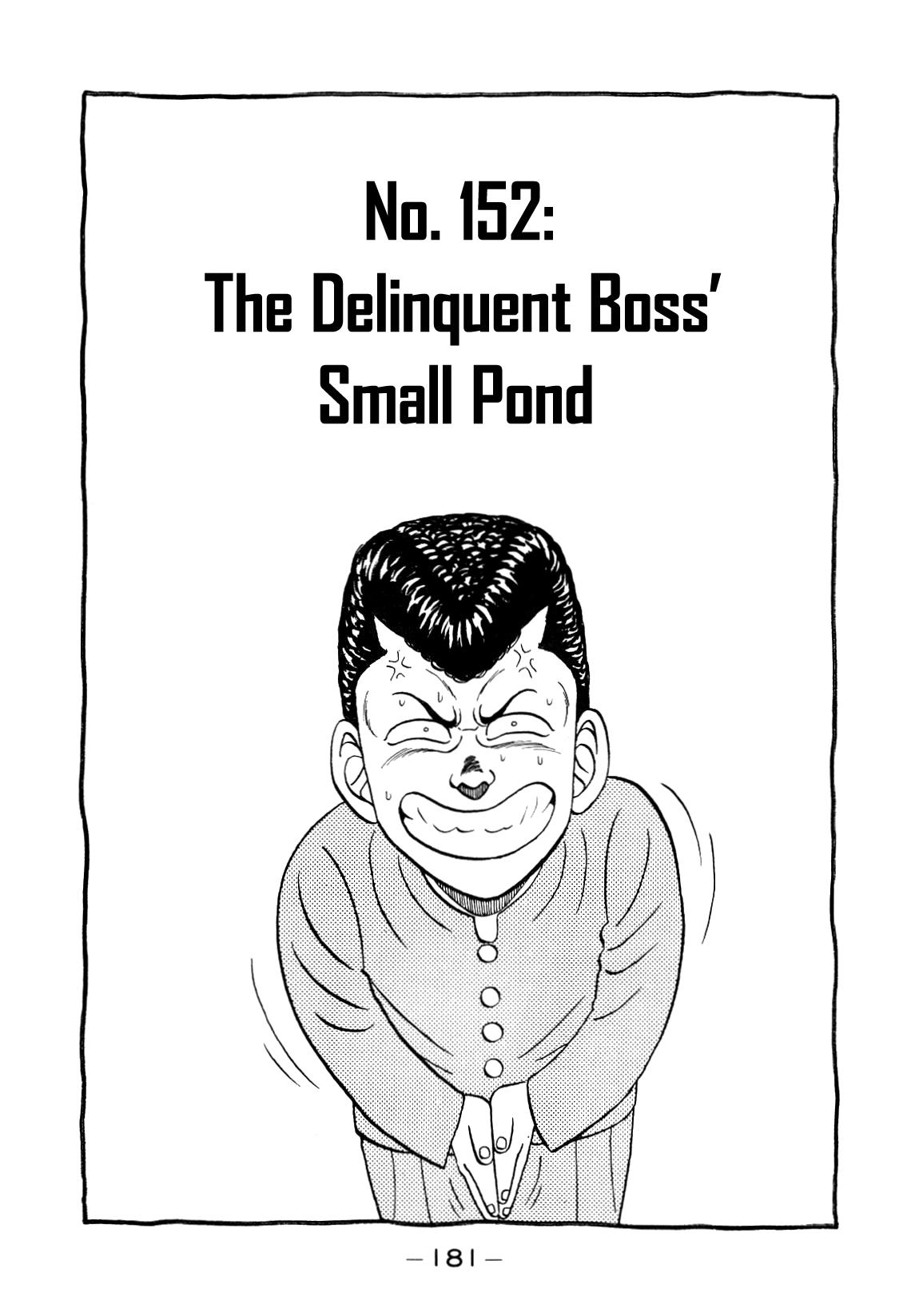 Be-Bop-Highschool Vol.20 Chapter 152: The Delinquent Boss' Small Pond - Picture 1