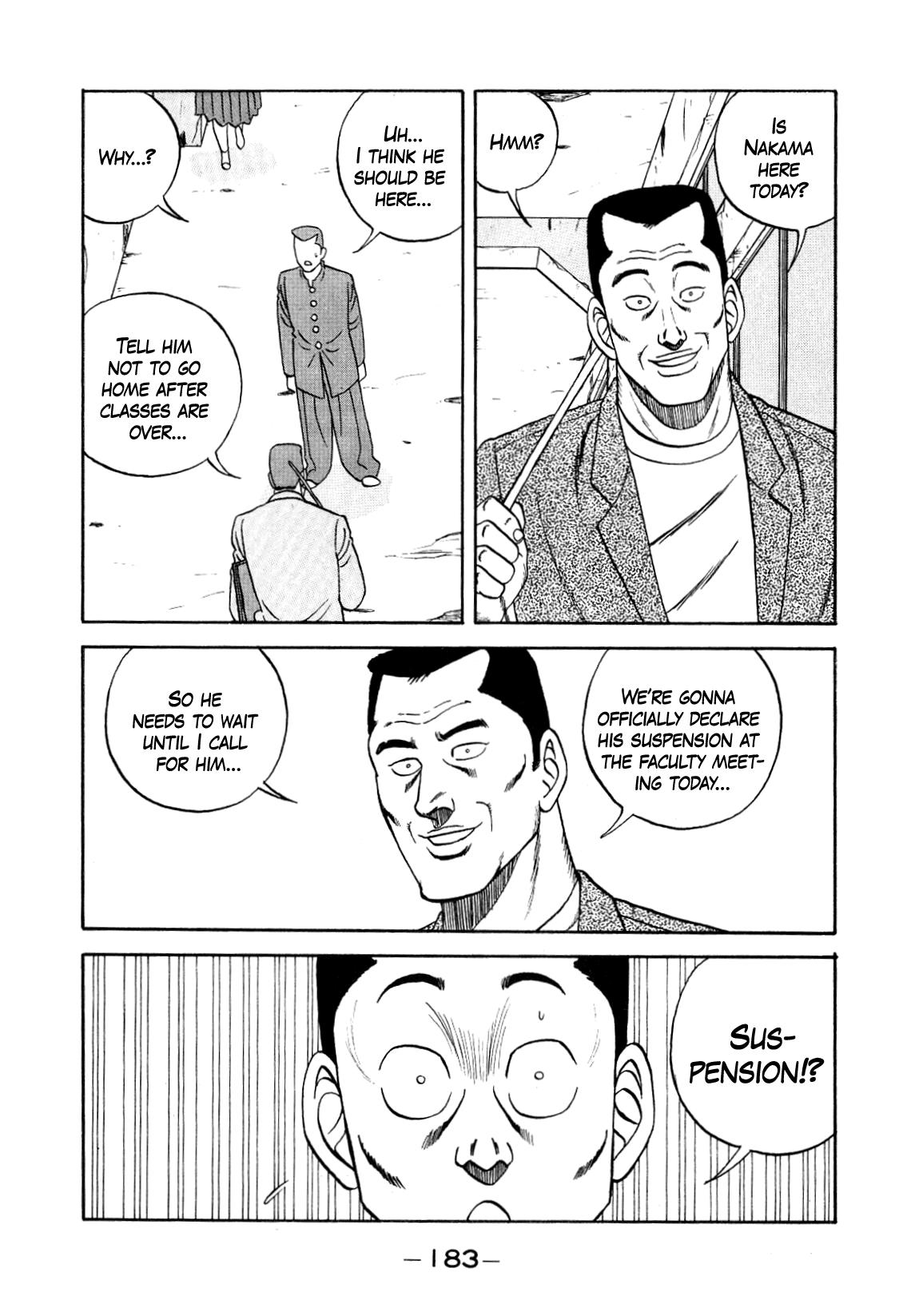 Be-Bop-Highschool Vol.20 Chapter 152: The Delinquent Boss' Small Pond - Picture 3