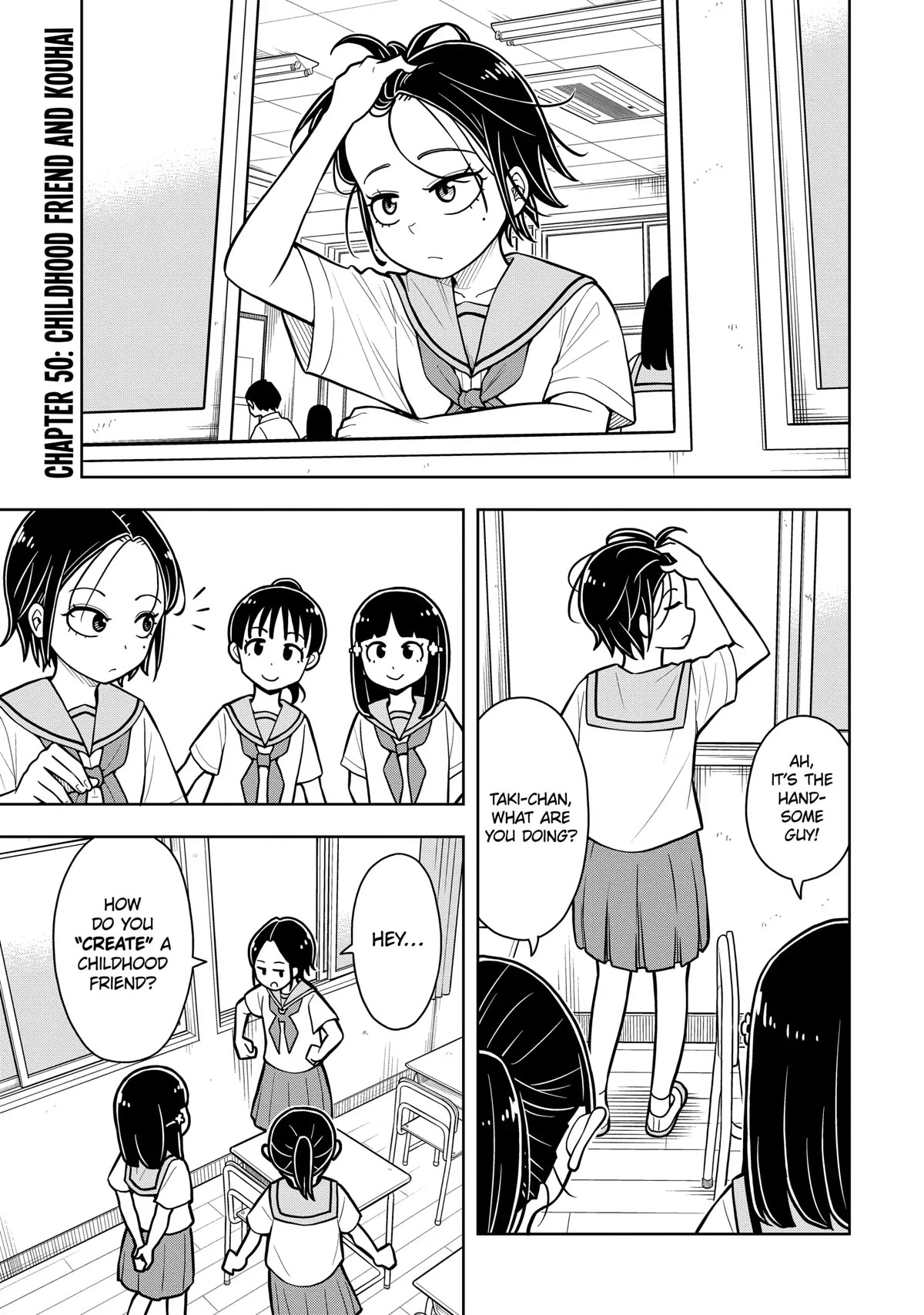 Starting Today She's My Childhood Friend Chapter 50: Childhood Friend And Kouhai - Picture 1