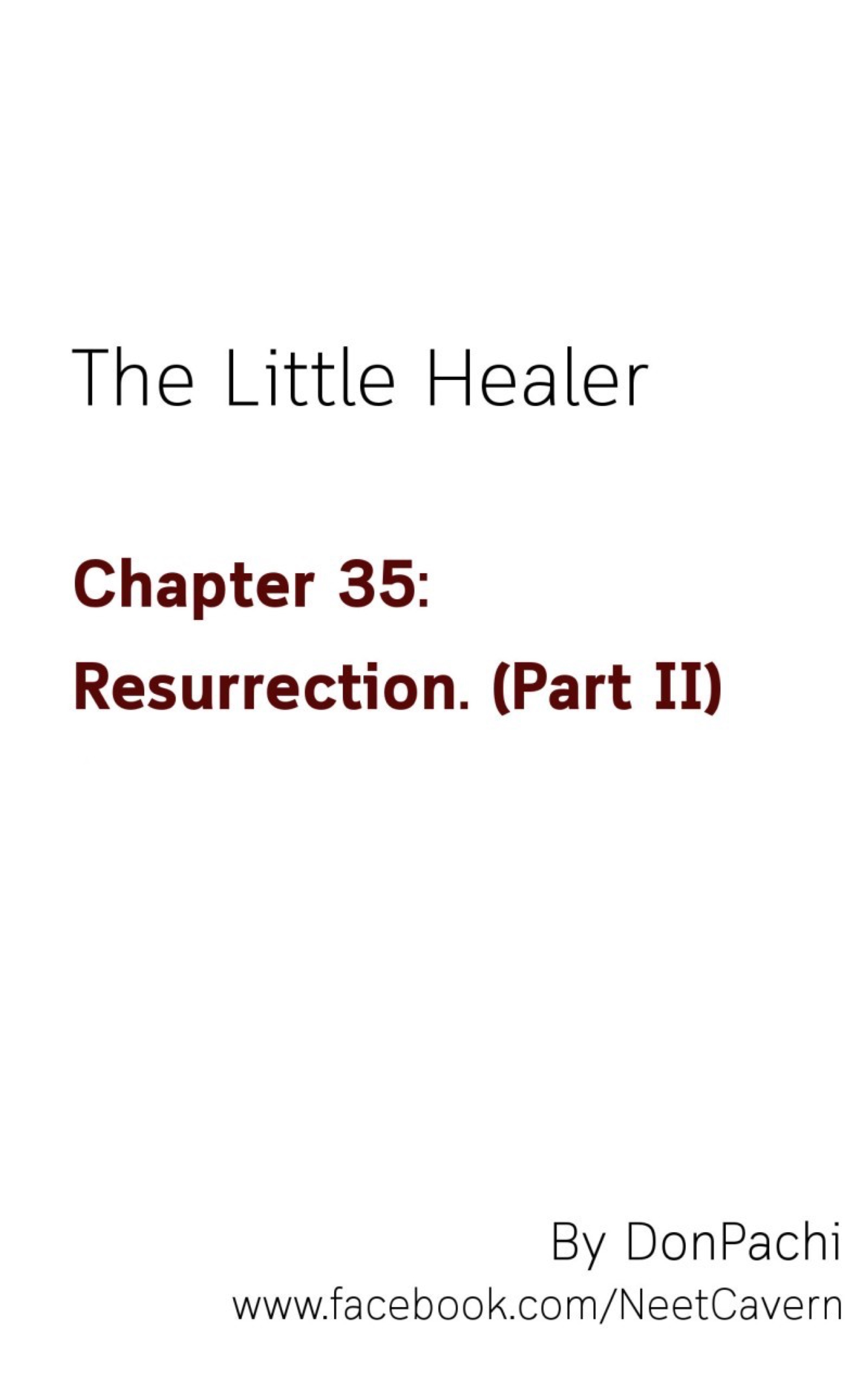 The Little Healer Chapter 35: Resurrection. (Part Ii) - Picture 1